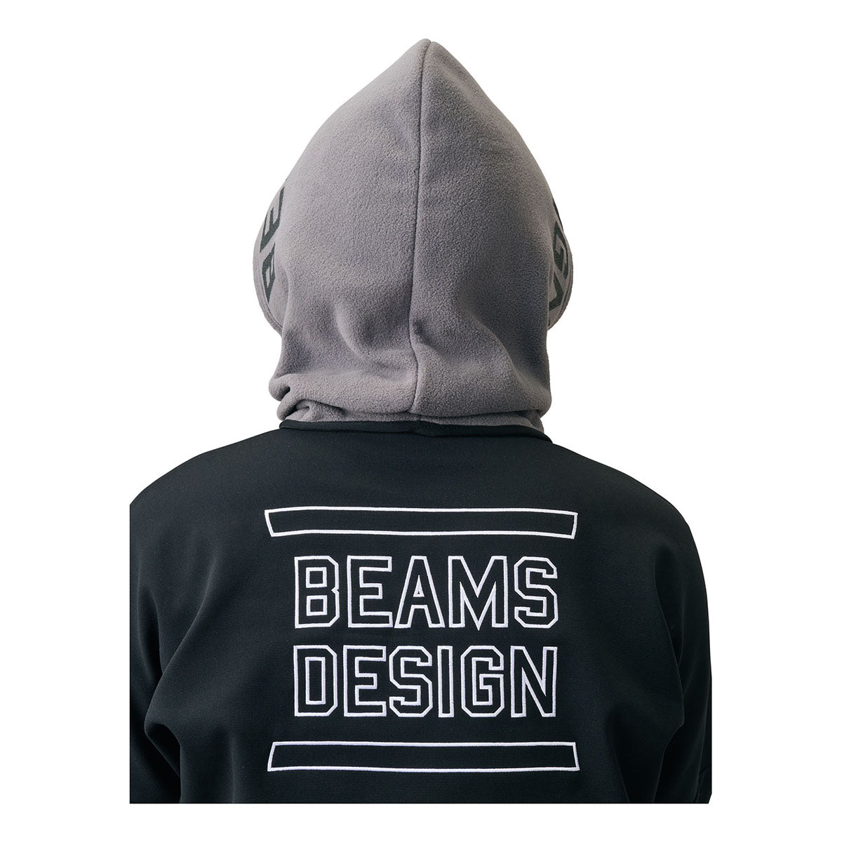 ZETT by BEAMS DESIGN フード付きネックウォーマー