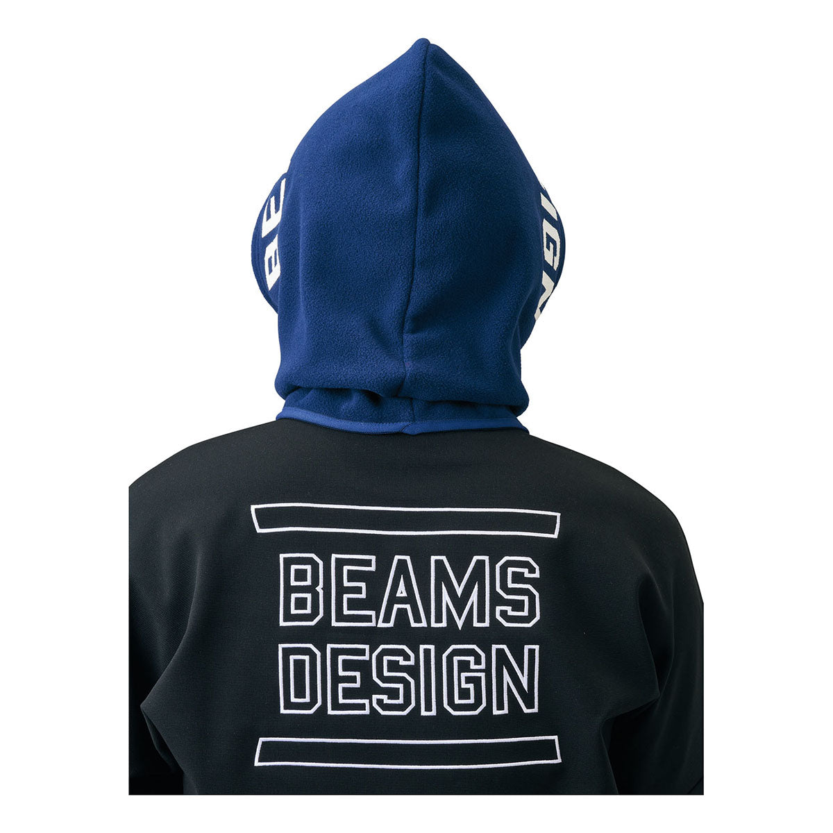 ZETT by BEAMS DESIGN フード付きネックウォーマー