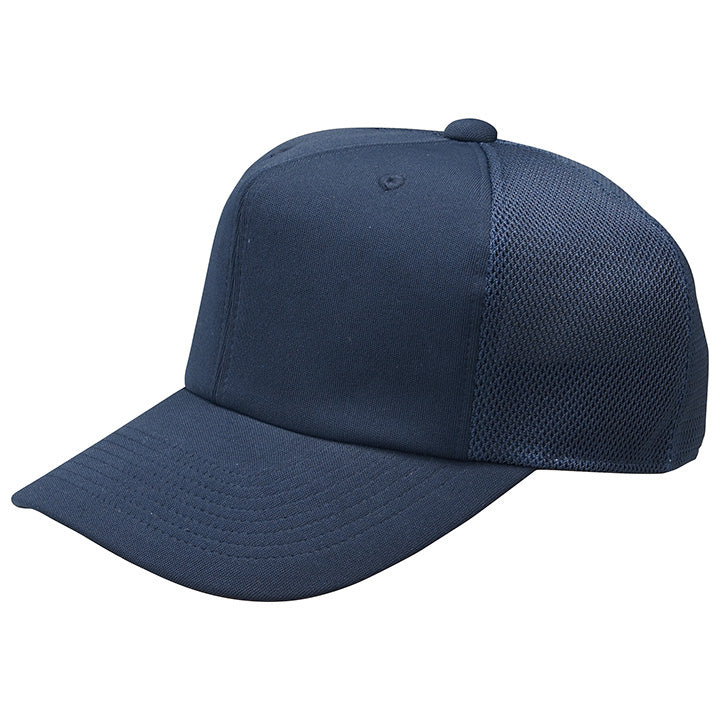 六方ニット後メッシュキャップ