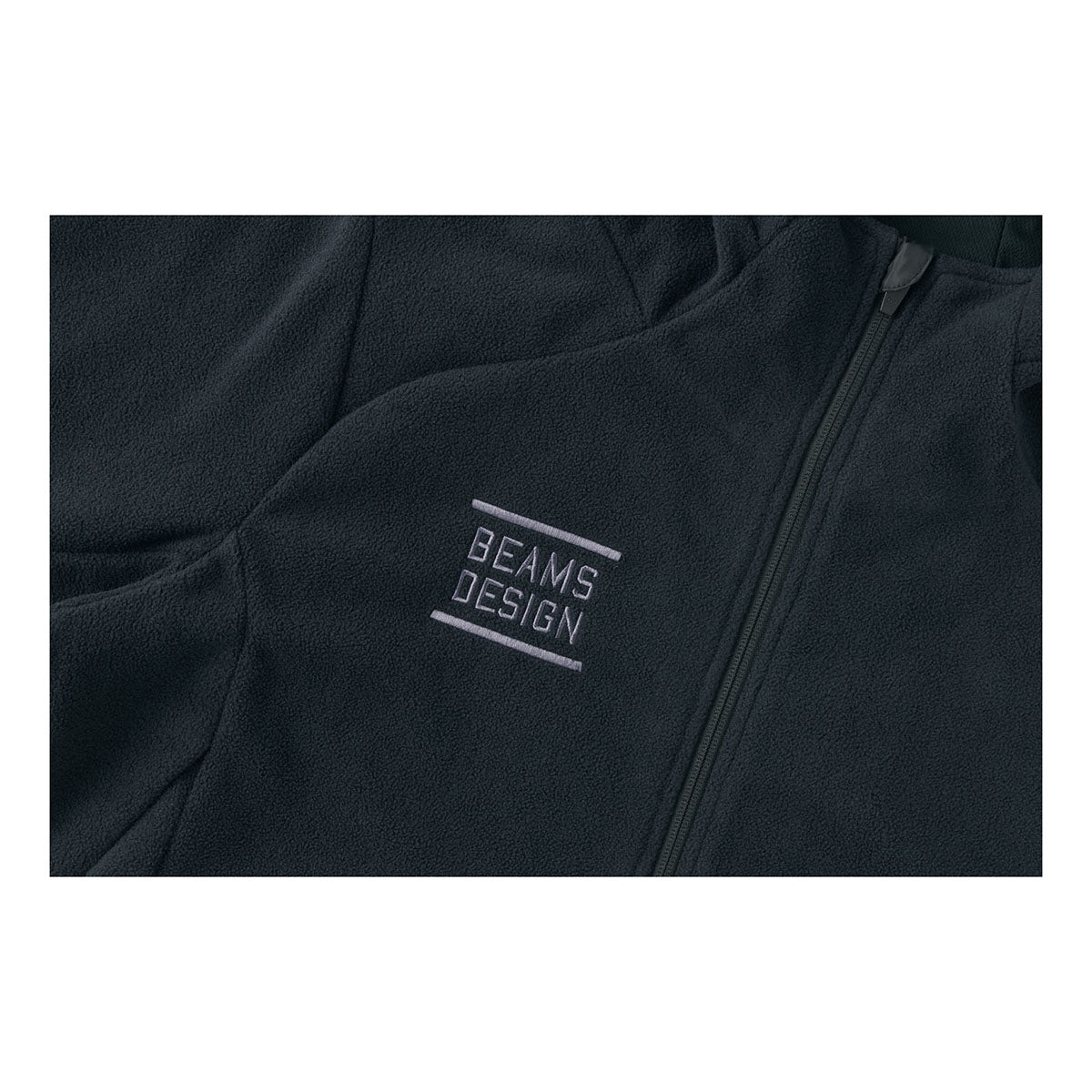 BEAMS DESIGN フリースジャケット フルジップフーディー BOF73906