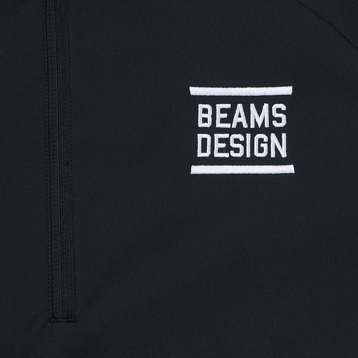 ZETT by BEAMS DESIGN ハーフジップピステ BOV74605