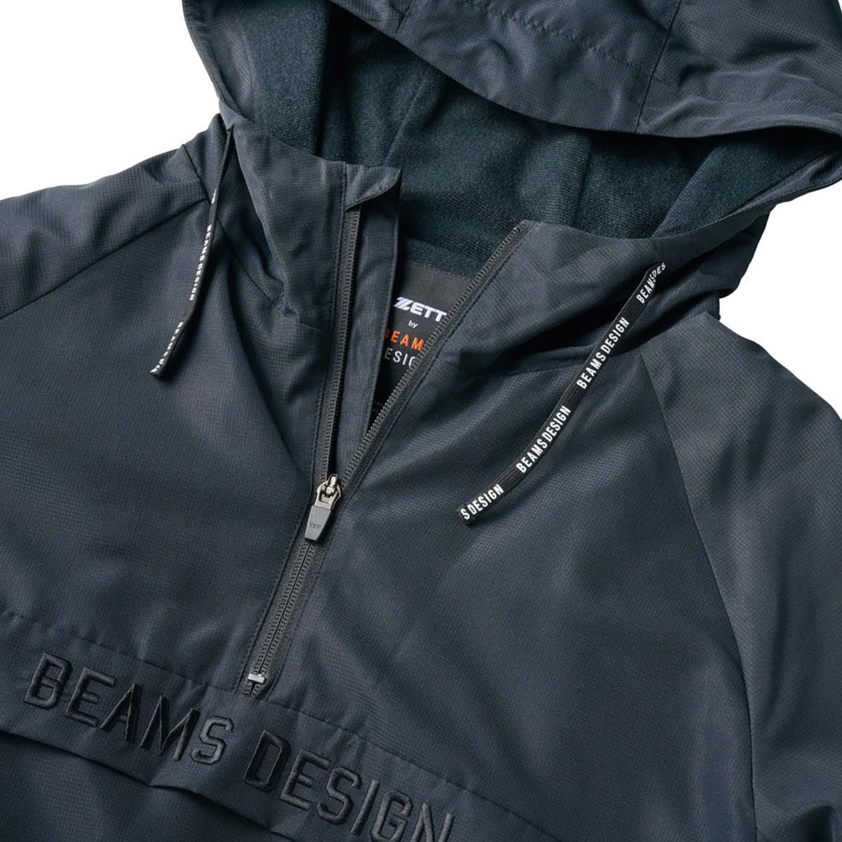 ZETT by BEAMS DESIGN ハーフジップウォームジャケット