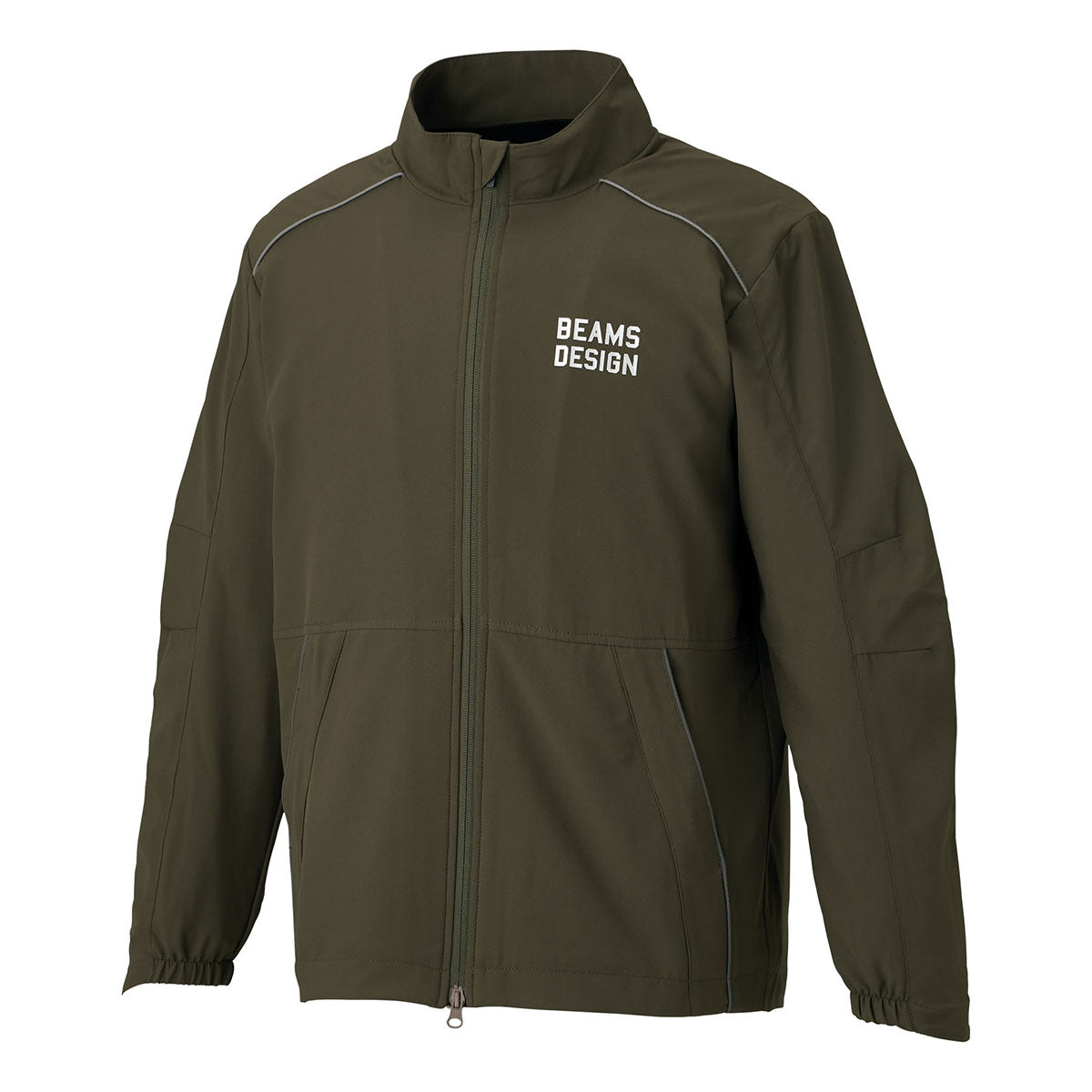 BEAMS DESIGN フルジップウィンドジャケット BOW72406