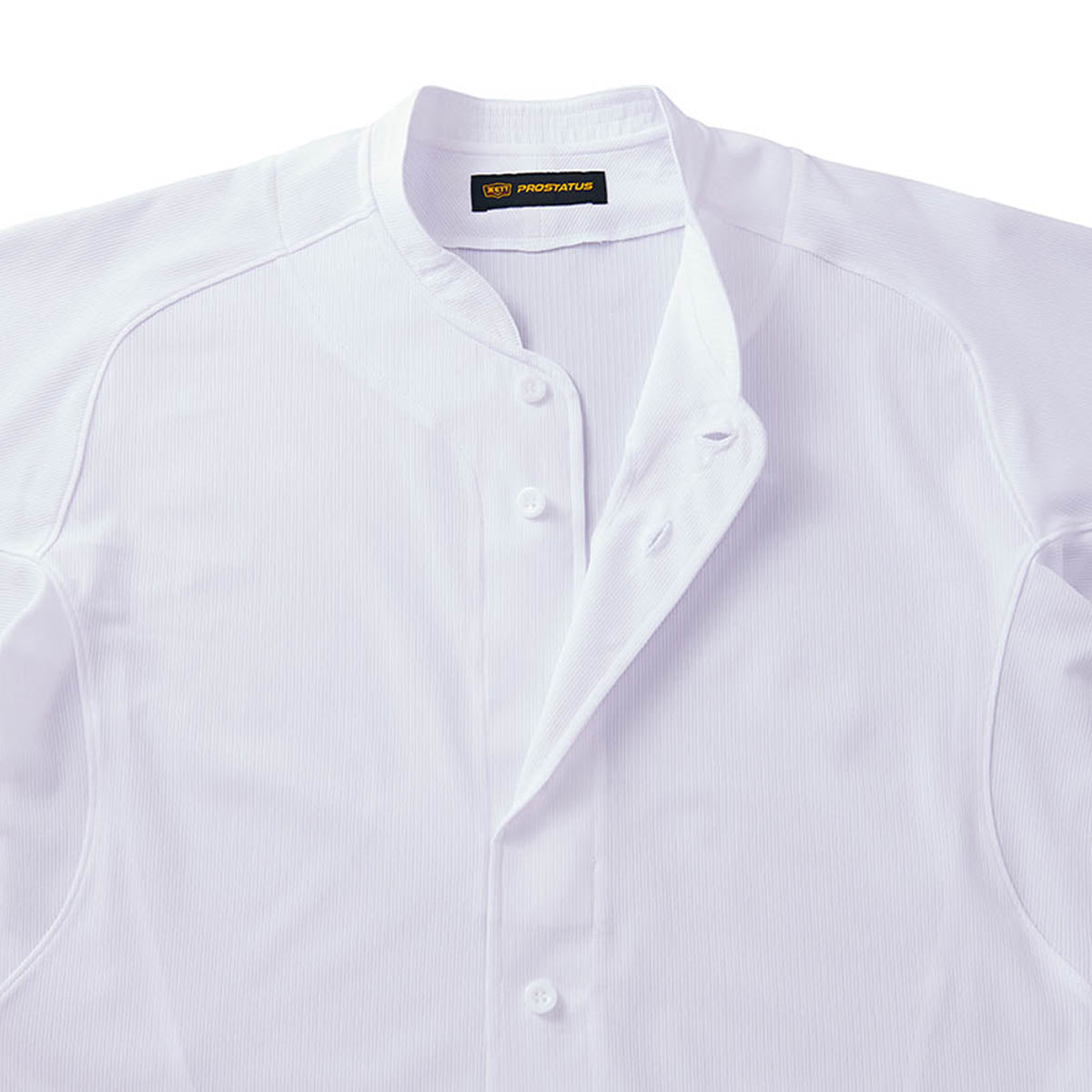 プロステイタス 立衿ユニフォームシャツ(イミテーションオープンスタイル)