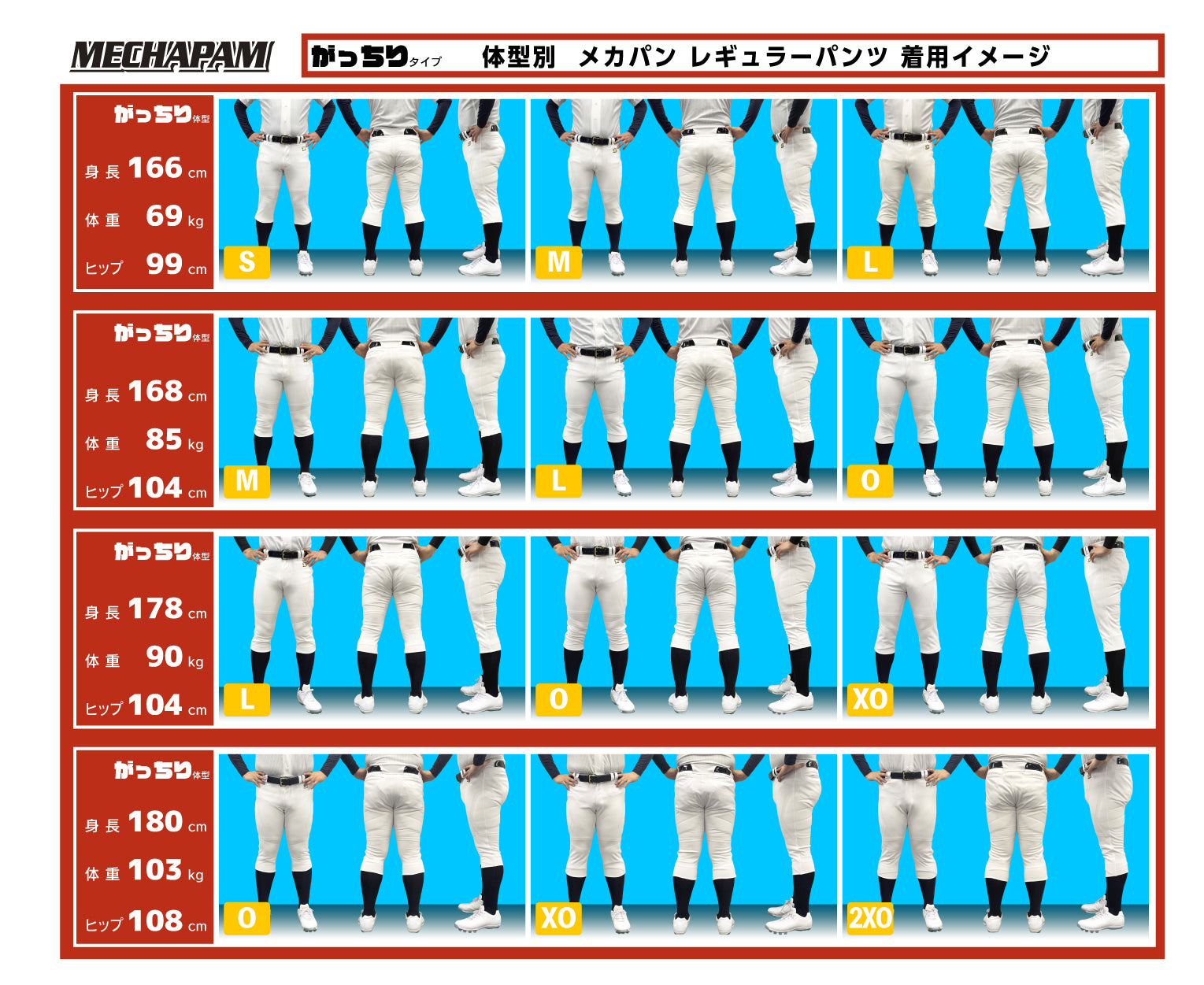 ヒザ2重補強レギュラーパンツ | 【ZETT】ゼットベースボール