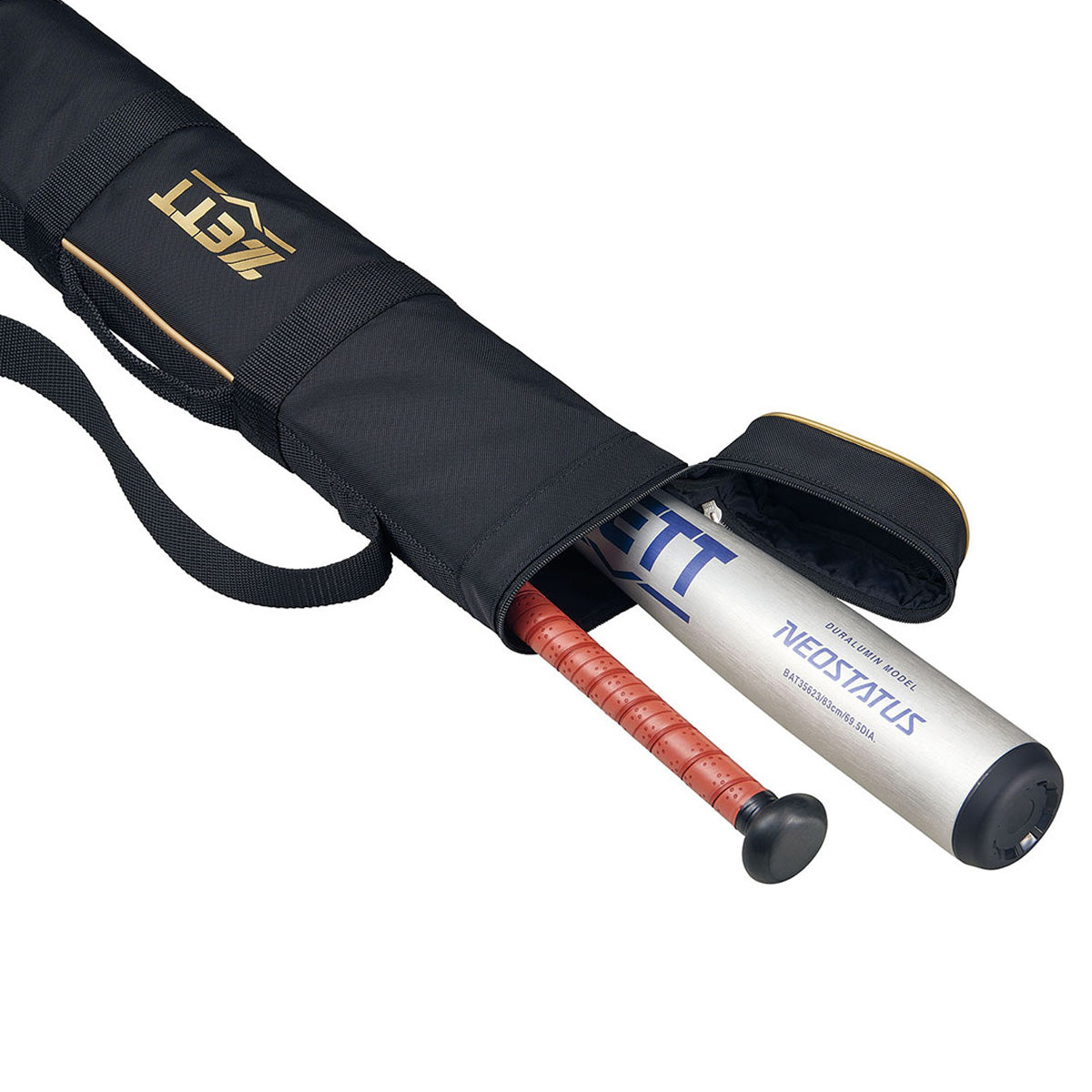 ジュニア用バットケース2本入 | 【ZETT】ゼットベースボール