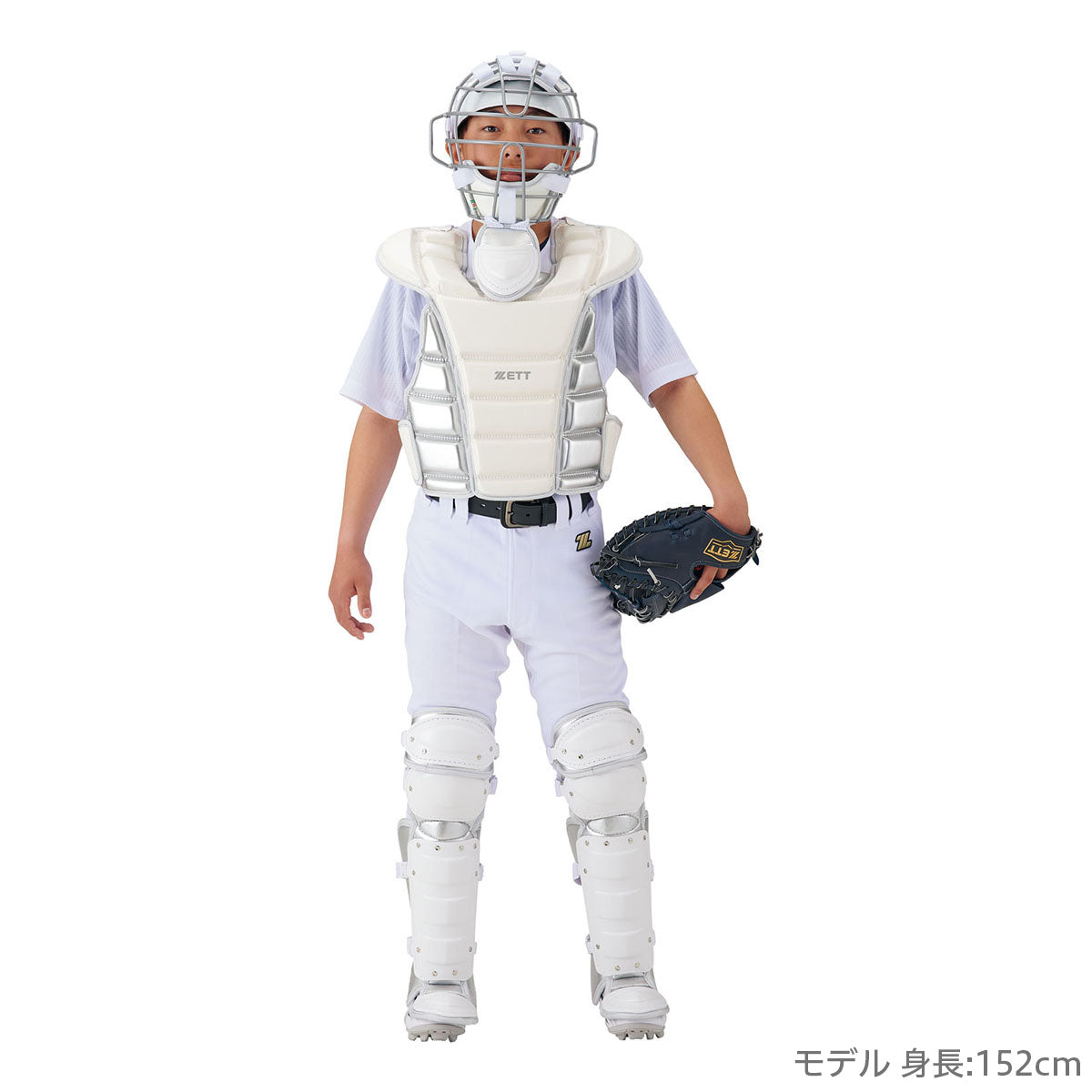 ジュニア軟式・ジュニアゴムソフト用防具4点セット