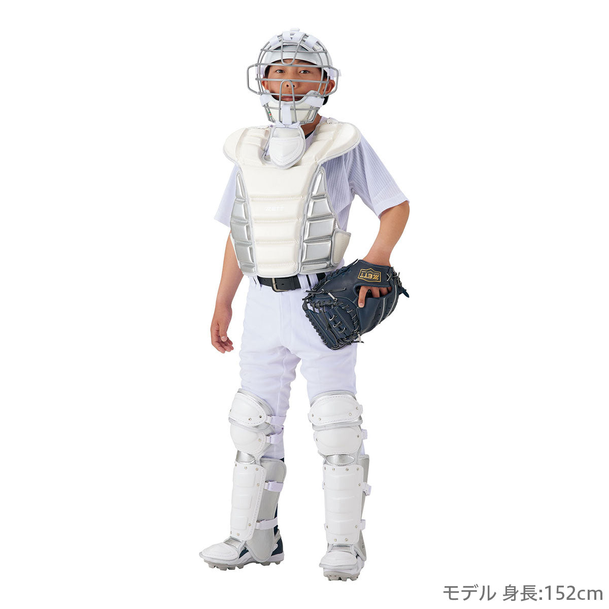 ジュニア軟式・ジュニアゴムソフト用防具4点セット