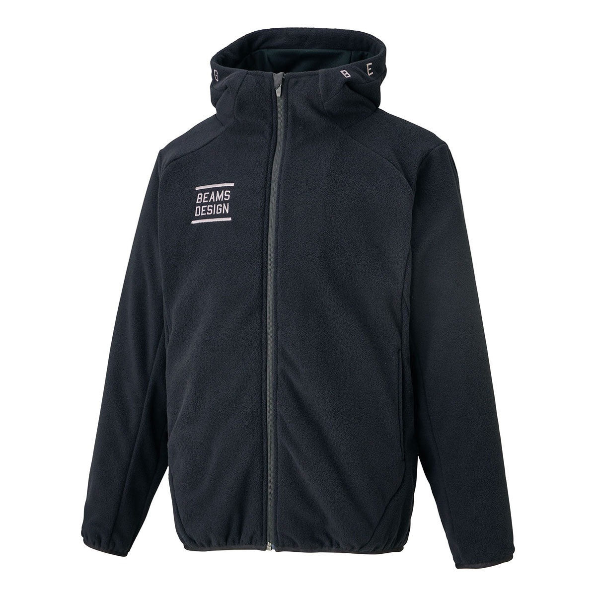 BEAMS DESIGN フリースジャケット フルジップフーディー　BOF73906
