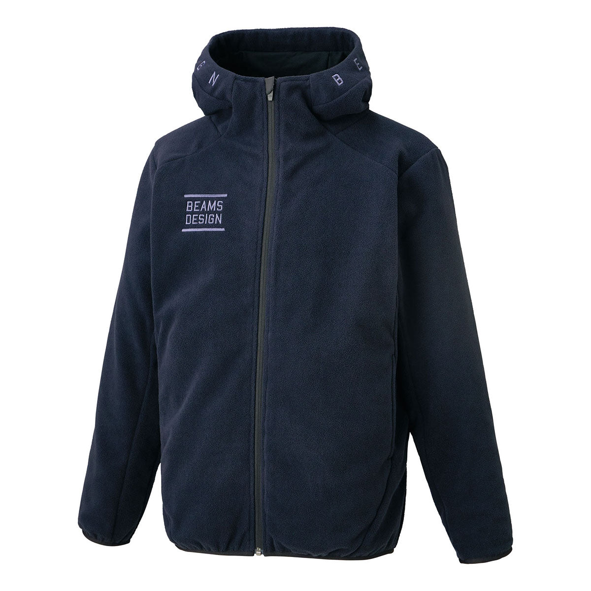 BEAMS DESIGN フリースジャケット フルジップフーディー　BOF73906