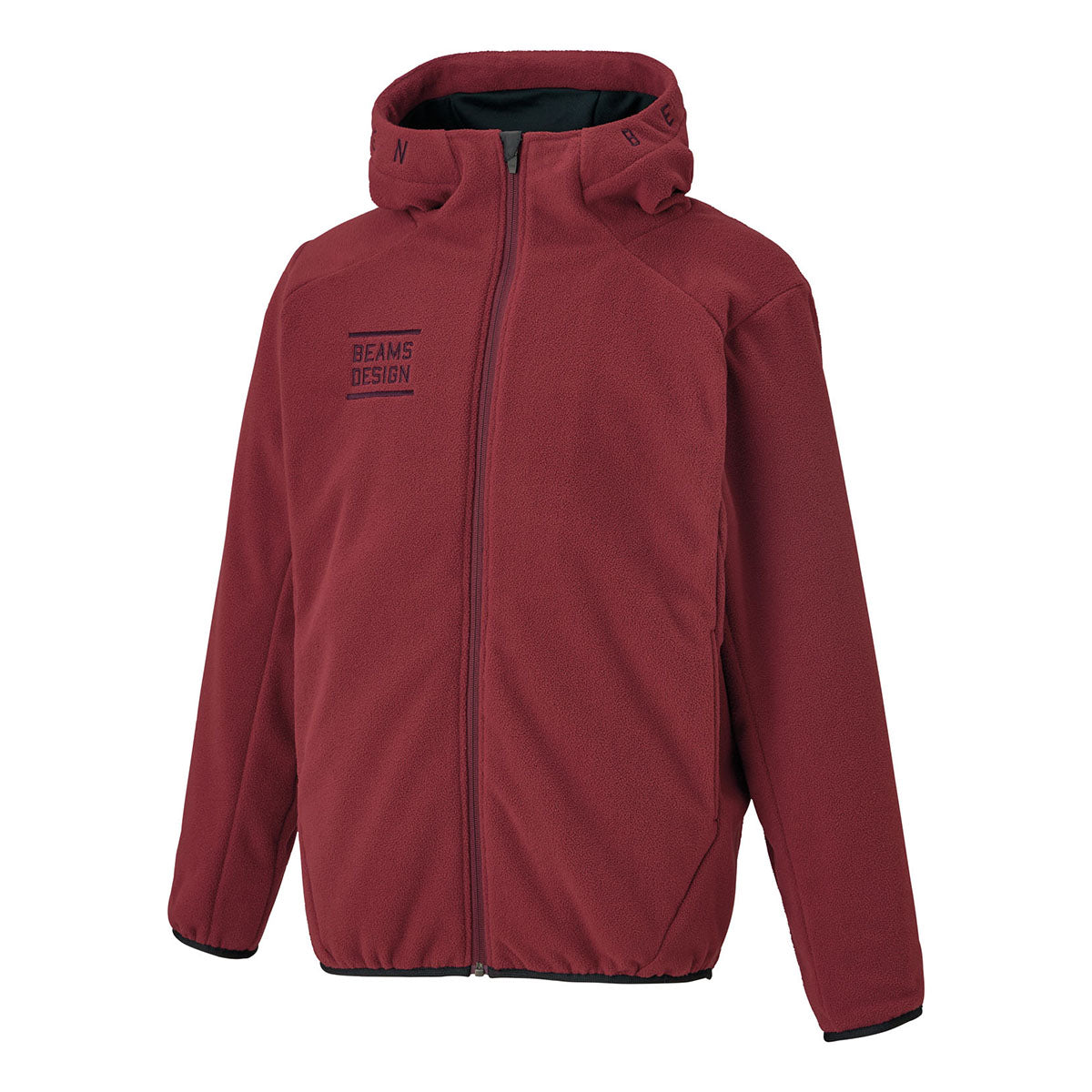 BEAMS DESIGN フリースジャケット フルジップフーディー　BOF73906