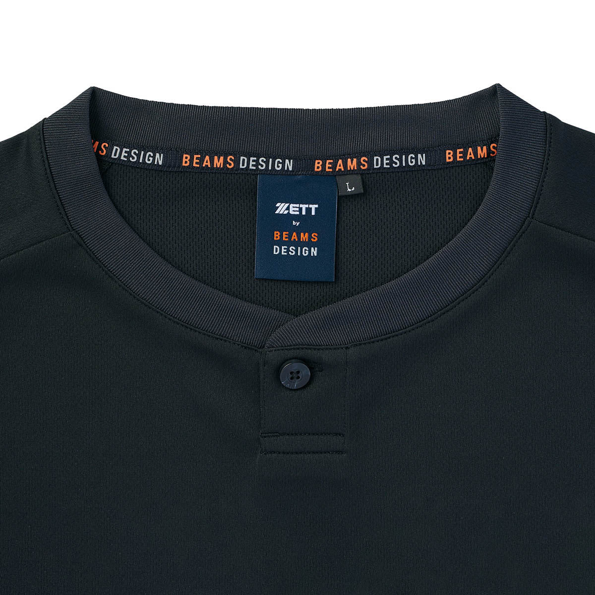 ZETT by BEAMS DESIGN ヘンリーネックレイヤーシャツ BOT77406