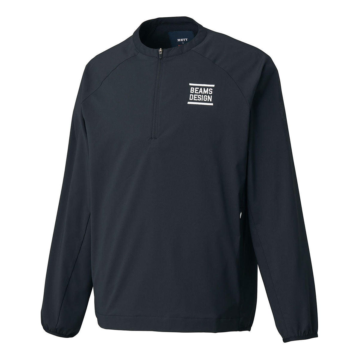 ZETT by BEAMS DESIGN ハーフジップピステ BOV74605