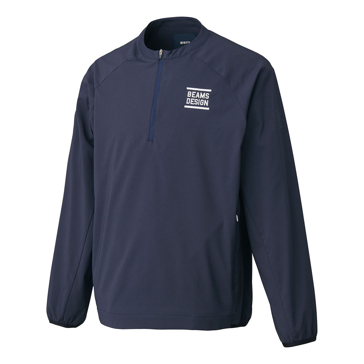 ZETT by BEAMS DESIGN ハーフジップピステ BOV74605