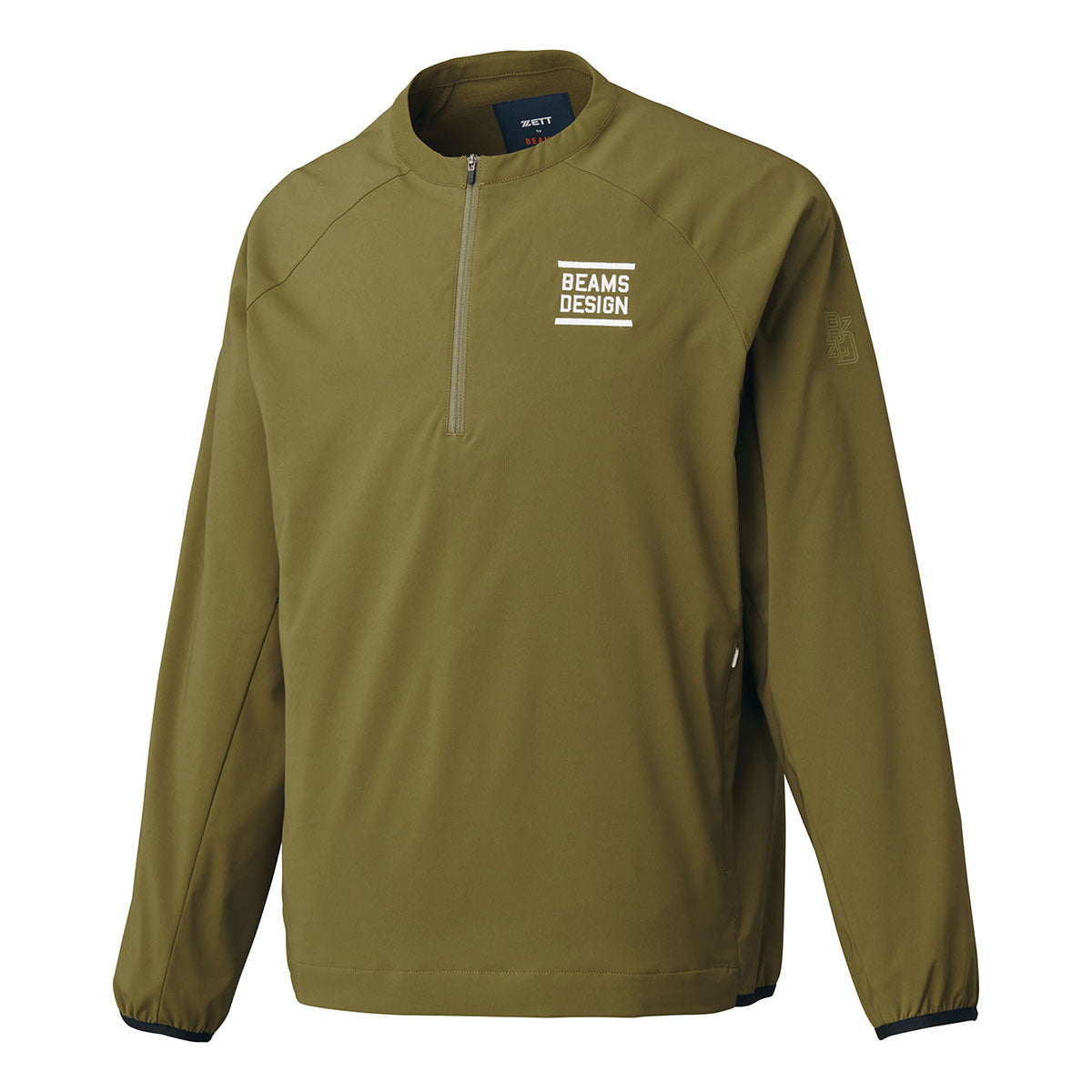 ZETT by BEAMS DESIGN ハーフジップピステ BOV74605 | 【ZETT】ゼット