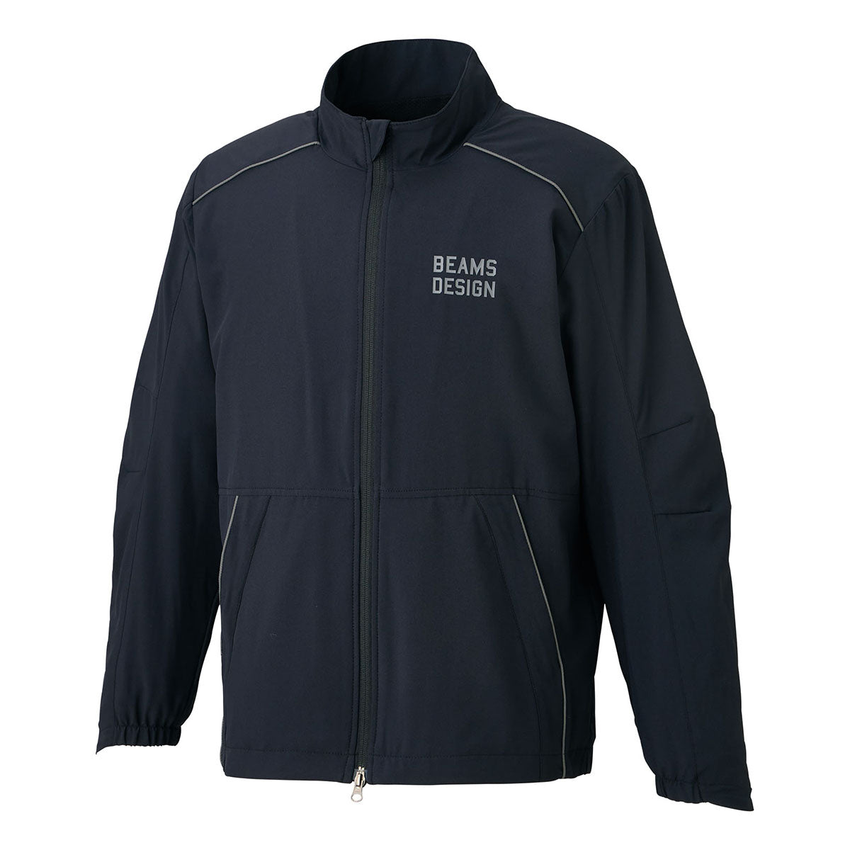 BEAMS DESIGN フルジップウィンドジャケット　BOW72406