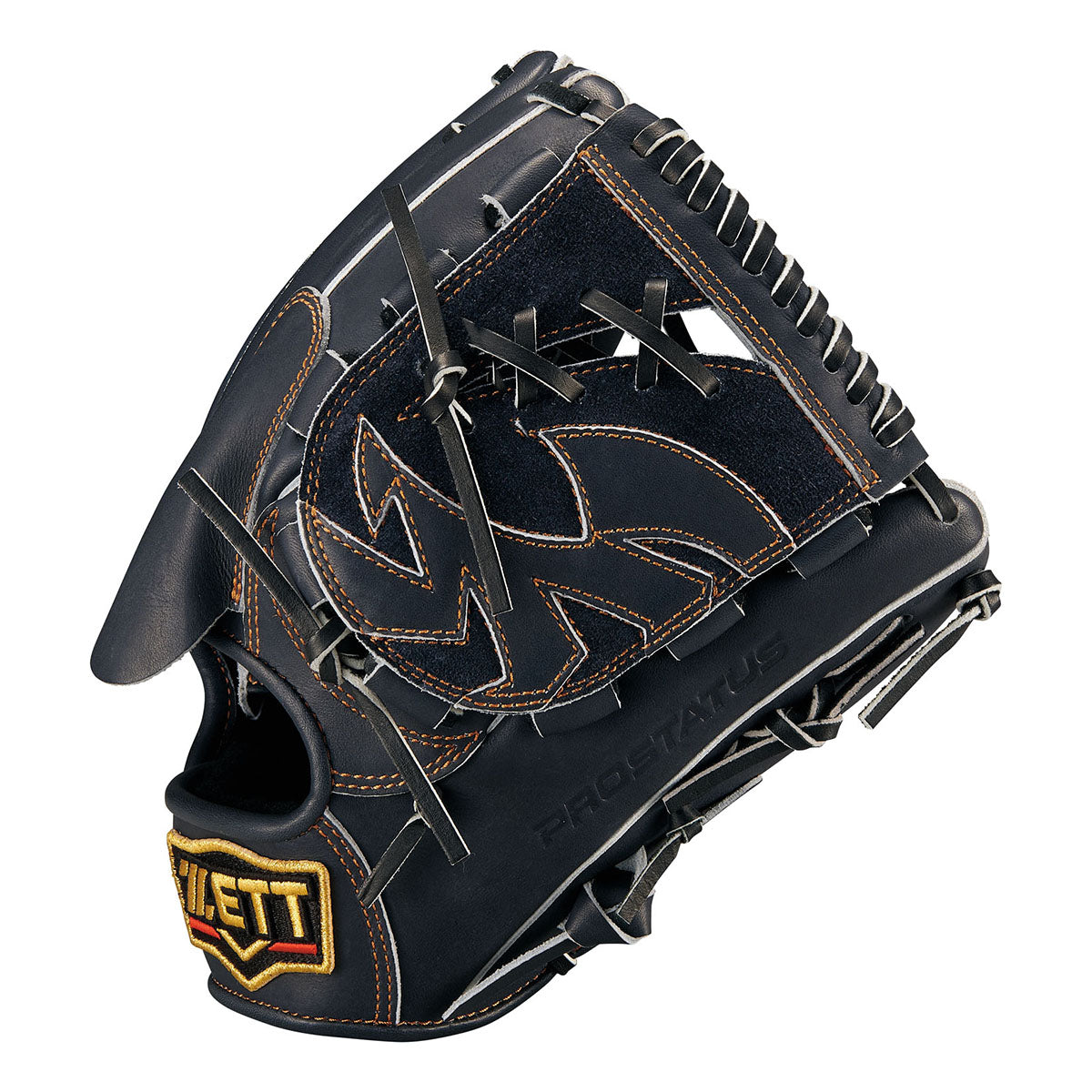 25.限定品ZETTプロステイタス軟式グラブ プロステイタス 軟式グラブ 超 限定 ゼット ZETT 内野手用 E1型 背面指