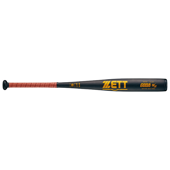 ゼット ZETT JR.軟式アルミバット グランドヒーロー 少年軟式バット BAT74380-8201(シャンパンゴールド) - 2
