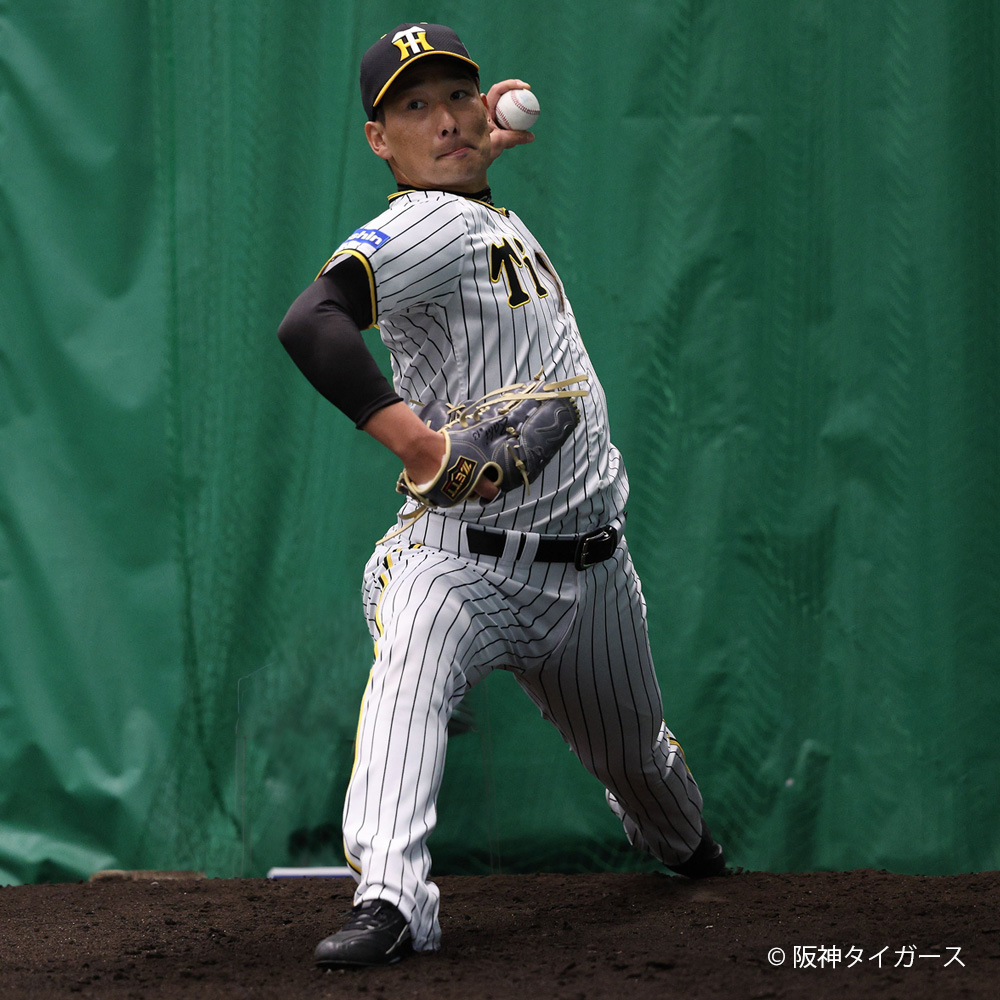 阪神タイガース 岩崎優選手 実使用グローブ - 野球